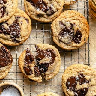 Truly Exceptional Salted Brown Butter Banana Chocolate Chunk Cookies