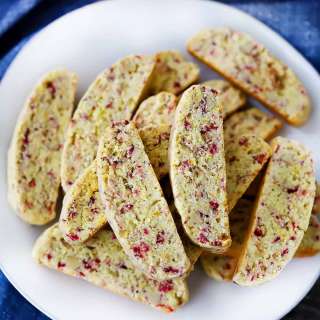 Cranberry Orange Biscotti