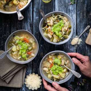 Soupe au pistou - pistou soup