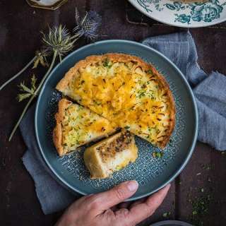 Haggis neeps and tatties pie