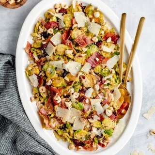 Warm Brussels Sprouts Salad