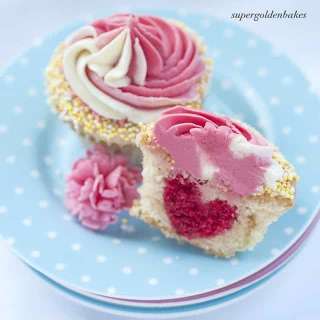 Raspberry Lemon Swirl Cupcakes