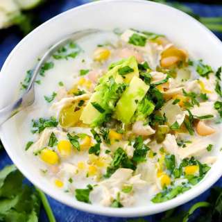 Slow Cooker White Chicken Chili