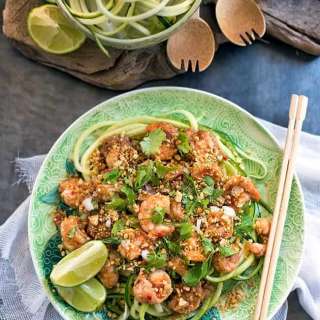 Skinny Pad Thai with courgette noodles