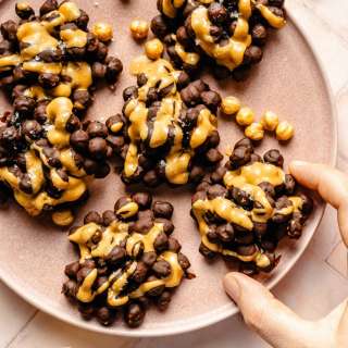 Crispy Chickpea Chocolate Clusters