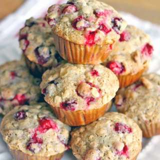 Cranberry Ginger Pecan Muffins
