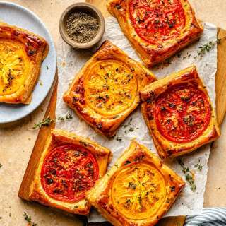 Pizza Puff Pastry Tarts