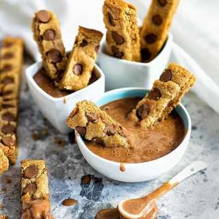 Chocolate chip cookie dippers