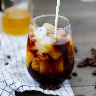 Milk and Honey Cold Brewed Iced Coffee