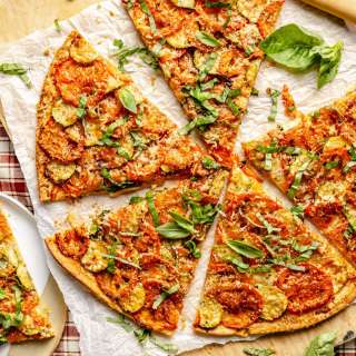 Parmesan Tomato Zucchini Tart