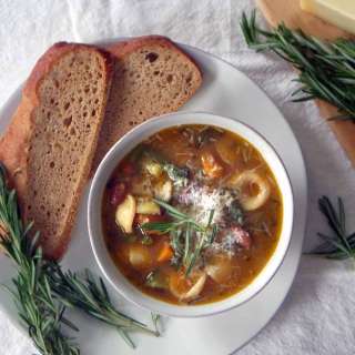 Rosemary Minestrone Soup