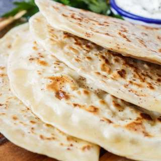 Qutab (Azerbaijani Stuffed Flatbread)