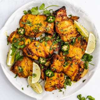 Sazon Grilled Chicken Thighs