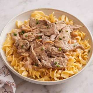 Beef Stroganoff