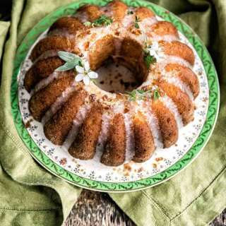 Lemon, Thyme, Ricotta and Semolina Cake