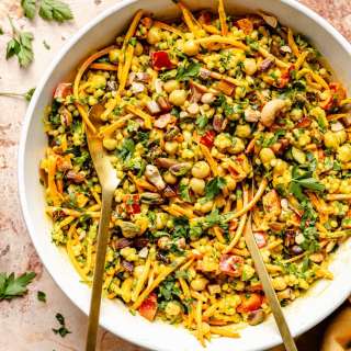 Curried Chickpea Couscous Salad