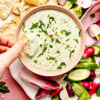 Spicy Green Feta Sauce