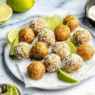 Coconut Key Lime Pie Energy Bites