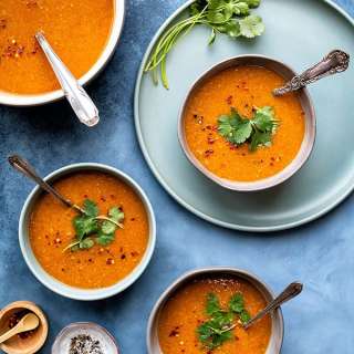 Red lentil soup