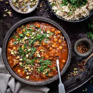 Moroccan lamb tagine