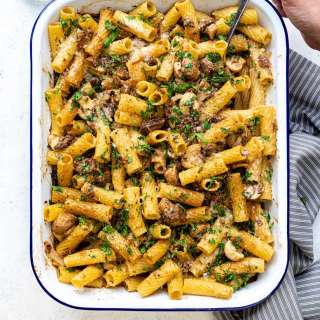 Stroganoff Pasta Bake