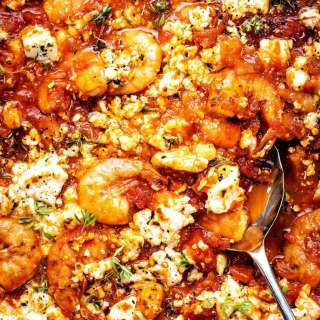 Prawn Saganaki
