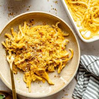 Brown Butter, Ricotta & Butternut Squash Baked Bucatini