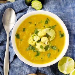 Curried Cauliflower Soup