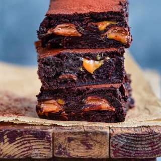 Salted Caramel Brownies
