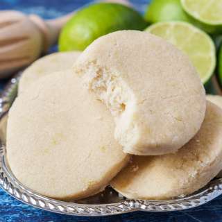 Torticas de Morón (Cuban Sugar Cookies with Lime Zest)