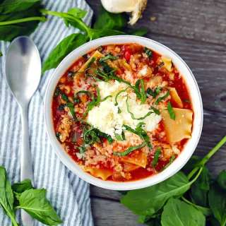 Lasagna Soup