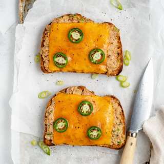 Spicy Jalapeño Cheddar Tuna Melt