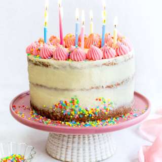Vanilla Sprinkle Cake