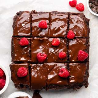 Chocolate Zucchini Cake (healthy + gluten free)