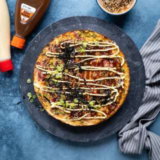 Easy Okonomiyaki – Oven-Baked Japanese Pancake