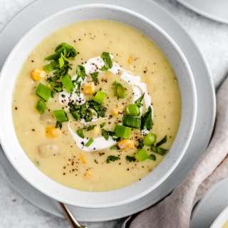 Creamy Vegan Corn Chowder