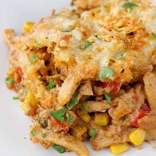 Tex Mex Tuna Noodle Casserole