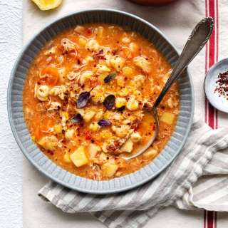 Sicilian Chicken Soup