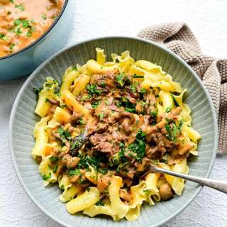 Easy Instant Pot Beef Stroganoff