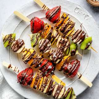 Rainbow Fruit Skewers