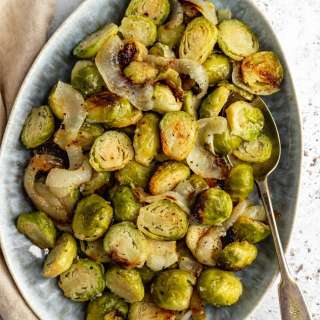 Tony's Melt-In-Your-Mouth Grilled Brussels Sprouts