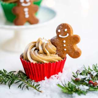Gingerbread Cupcakes