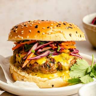 Jalapeño Curry Turkey Burgers
