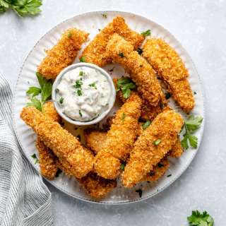 Homemade Crispy Baked Fish Sticks
