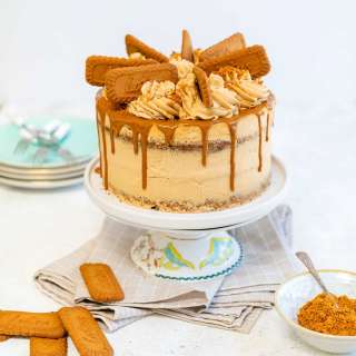 Biscoff Cake with Cookie Butter Buttercream