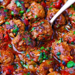 Moroccan Lamb Meatballs