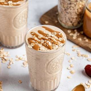 Peanut Butter Oatmeal Cookie Shake (with sneaky veggies!)