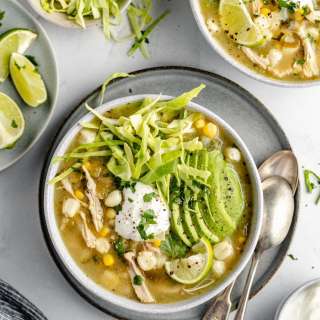 Green Chile Chicken Pozole