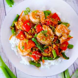 Shrimp Stir Fry with Vegetables