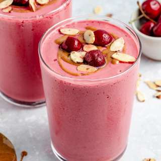 Almond Cherry Smoothie (my favorite smoothie ever!)